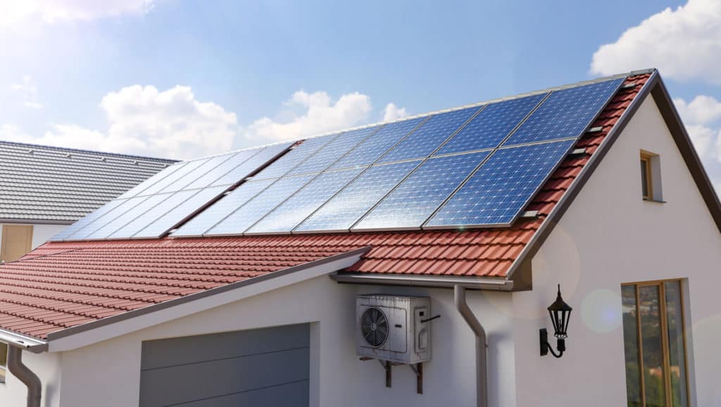 Solar-Panels-On-The-House-Roof